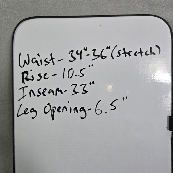 Banana Republic Tapered Fit Jeans Mens 36x34 (36x33) Blue Medium Wash Stretch - Picture 8 of 9